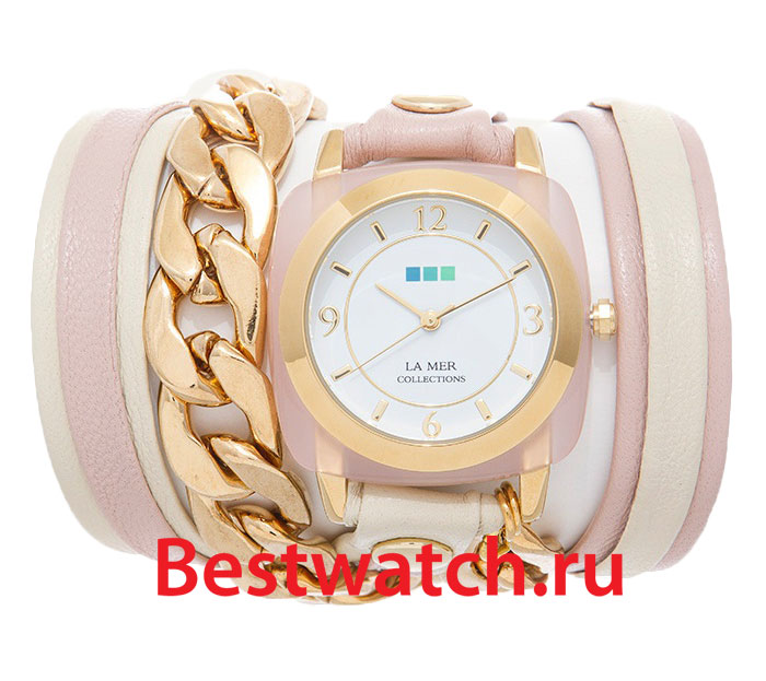Часы La Mer С цепочками и подвесками LMMULTIACE002